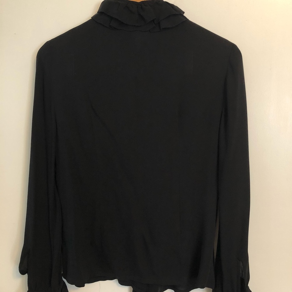 Tory Burch Ruffle silk button down - Picture 5 of 5